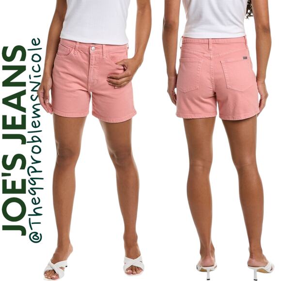 Joes Vintage Easy Jean Shorts in Rose - Picture 1 of 7